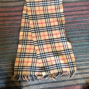 Burberry original cashmere authentic scarf